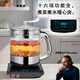 FKIV Japan imported quality health pot all-glass electric kettle teapot household multi-functional fully automatic no rubber ring elegant white