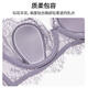 Aimer AIMER/Aimer Xingyuan thin push-up comfortable ultra-thin lace bra set DY202360 Petal Cup-Fishtail Gray L 170 (130-160) 80B (36B)
