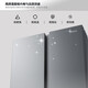 Konka Refrigerator 376L Refrigerator Double Open Door 60cm Ultra-Thin Body Home Rental House Living Room Refrigerator Freezer Refrigerator Embedded Energy Saving Smart Temperature Control 376L Smart Temperature Control