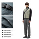Bananain hot leather 501++ men's windproof and waterproof straight functional pants autumn and winter warm casual pants outdoor hiking trousers shadow gray L