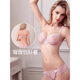 Victoria's Style Sexy Secret Underwear Bra Pure Desire Lace Big Breast Revealing Small Anti-Sagging Push-up Bra Cover Pink Set (Bra + Panties) 70A One Size