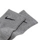 Nike (NIKE) Nike socks genuine men's socks and women's socks summer sports shark pants long socks mid-length high-tissue towel bottom thickened socks SX7677-964 four-season three pairs L/26-28 cm/42-46 size