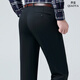 Gioia Italian high-end men's trousers men's autumn and winter men's loose business casual trousers no-iron anti-wrinkle straight long trousers F9901 dark gray size 30 waist 2 feet 3