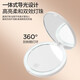A must-have for students, Cat Ear Desktop Makeup Mirror, High Definition Fashion Magnifying Princess Mirror, Dormitory Desktop Makeup Mirror, Beauty Mirror, Girl Student Sends Girlfriend a Back-to-School Gift, LED Portable Folding Makeup Mirror, White