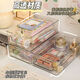 Desktop storage box acrylic transparent dormitory cosmetics mask drawer organizer sundries snack storage rack table 1