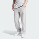 Adidas simple and comfortable loose space cotton sweatpants men's autumn Adidas official clover light gray XS