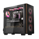 CoolerMaster Elite 560 Shenmu ATX châssis de conduit d'air bandes décoratives en bois massif/panneau d'admission d'air en maille/couvercle d'ouverture et de fermeture magnétique/12 positions de ventilateur/double position de refroidissement par eau
