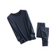 Jingshu Cotton Jingdong's own brand warm light warm underwear high elasticity and quick warmth men's pure cotton thermal suit 3XL