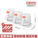 Camellia glass seasoning jar seasoning box seal kitchen oil salt sauce vinegar MSG moisture-proof storage box combination 3-piece family set