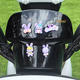 Yusenyi Peach Blossom Electric Vehicle Dashboard Ornament Cartoon Doll Battery Car Motorcycle Rearview Mirror Body Decoration Baby Star Delu 5 Pack