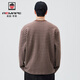 AEMAPE American Apple American retro 360g heavy cotton sweatshirt men's autumn new knitted striped sea soul sweater Henry Brown M 100-120Jin Jin equals 0.5 kg