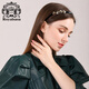 Royal sasa royal salsa Korean hair hoop hair accessories headband face wash headband imitation crystal hairpin bangs press hairpin clip headwear