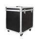 Pupan Aluminum Alloy Hardware Toolbox Instruments and Equipment Universal Wheel Trolley Box Accessories Large Protective Aviation Storage Box Extra Large Black Trolley Empty Box