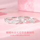 BJYL Become a Butterfly S925 sterling silver couple ring, a pair of rings, light luxury open ring, anniversary gift for girlfriend and wife, Become a Butterfly - Couple Ring (Butterfly Gift Box)