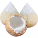 Imported milky coconut royal coconut seasonal fresh fruit green coconut milky fragrance rich and sweet taste milky coconut royal 4 pieces large fruit single fruit 400-500g