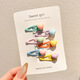 Zan Yingmei 2025 New Dopamine Colored Hair Clips Fruit Cute Multi-Colored Flowers Children's BB Clip Side Broken Hair Clip Star Square Contrast Color Two Sets 1
