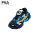 FILA斐乐儿童童鞋跑步鞋2025年冬季新款男女童小童儿童复古跑鞋 黑/斐乐白-BP 32