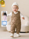 Baby down pants for boys and girls 2025 autumn and winter new baby warm three-proof overalls openable crotch trousers hot sale off-white 76 73 recommended height 70-75cm6-9 months 14-