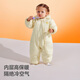 Betis baby clothes, baby jumpsuit, winter velvet, thickened quilted hooded hoodie, warm outing cotton clothing