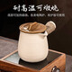 Jar jar teapot tea making utensils pottery pot roasted milk side handle pot ceramic internet celebrity tea making outdoor teapot Yueru kiln side handle pot (with lid)