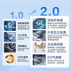 LittleSwan washing and drying set Xiaowumei 3.0/2.0 10KG drum washing machine fully automatic + variable frequency heat pump dryer Water Cube ultra-thin fully embedded trade-in national subsidy Jinyu Blue 97 blue oxygen washing and drying set flat fully embedded + 6D air flow drying