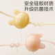 Dr. Ma baby teether anti-lost chain bite chewable pacifier chain clip baby silicone anti-lost chain ring toy nano color