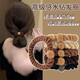 Maillard thickening does not hurt the hair, high ponytail hair tie, women's rubber band, high elasticity, durability, high-end sense, autumn and winter hair rope, special offer, full set of 5 pieces, special for tying up hair.