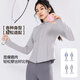 VICTORIATOURIST Sports Jacket Yoga Wear Women's Top Double Zipper Pilates Fitness Clothing Running Training Sportswear Black L