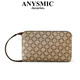 ANYSMIC luxury high-end brand bag women's bag clutch bag spring and summer new fashion versatile hand bag multi-functional mobile phone bag brown