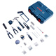 Bosch (BOSCH) household multi-functional hand tool set hardware tool box 108-piece set plastic box hardcover