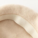 DAVE&BELLA girls' hats, stylish children's berets, wool, medium and large children's pullover hats, autumn and winter new children's hats, warm hats, off-white, in stock 50 (recommended hat circumference is about 48-50cm)