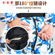Wooden flute winter fishing one-piece down jacket men's thickened warm clothing winter fishing anchor fish ice fishing cold storage sea fishing anti-black and red flower jumpsuit M 60