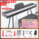 Yamaha (YAMAHA) 88 heavy hammer key electric piano for adults and children, entry-level home electronic piano for beginners, grade 10 black, beginner +88 gravity key electric piano, single piano