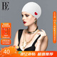 Fan De'an (BALNEAIRE) Liu Yifei's same style women's fashionable little red heart series swimming cap ear protection waterproof silicone non-constricting head white and red