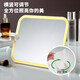 Quality assurance LED lighted makeup mirror large mirror student dormitory desktop home desktop 9-inch large screen folding light mirror dormitory bargain hunting limited time white 19.9*23*1.3