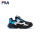 FILA斐乐儿童童鞋跑步鞋2025年冬季新款男女童小童儿童复古跑鞋 黑/斐乐白-BP 32