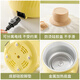 SUBOAER electric stew pot, baby food supplement pot, baby porridge, stew, soup, food supplement pot, food supplement machine, BB porridge rice cooker, infant special micro-pressure stew pot, light yellow 1.2L, four-stage staged feeding