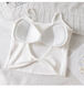 Back-tanning top for summer sweating, replenishing yang energy and sunbathing Xiaohongshu back-tanning vest for women with breast pads, backless inner wear, white, one size fits all