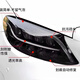 Imported TPU blackened headlight color-changing film repairs scratches, has strong anti-oxidation toughness and high transmittance taillight protective film. Upgraded imported-TPU-deep black 30CM wide-3 meters long. Free film application tools