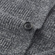 Judger 100% sheep wool men's wool sweater cardigan 2025 autumn and winter new business casual lapel sweater jacket