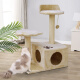 L/H Lohas Cat Toy Sisal Cat Climbing Frame Cat Tree Cat Scratching Board Cat Nest Multi-layer Cat Jumping Platform Cat Climbing Frame Cat Stand Claw Grinding Rack HKP-B2001