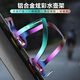 He Jiagong Bicycle Colorful Water Bottle Cage Adjustable Road Bike Mountain Bike Aluminum Alloy Quick Release Water Cup Rack Cycling Equipment Blue Aluminum Alloy Water Bottle Cage (Installation Tools Included)