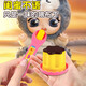 MAILE KID girl's favorite pudding feeding children's simulation/play house toy girl's Halloween birthday gift