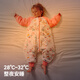 Betis baby sleeping bag autumn and winter constant temperature children's split-leg sleeping bag infant and toddler anti-kicking quilt sheet guide anti-humidity and cold medium thick Bear Bear M