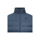 UNDERARMOUR UA Autumn and Winter Core Men's Lightweight Sports and Casual Short Duck Down Jacket 6010876 Heavy Rain Gray 044 2XL