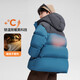 Zuoxi Children's Clothing Children's Down Jacket Winter 2025 New Boys Graphene Heating Bread Jacket Blue 140