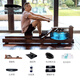 WaterRower rowing machine water resistance rowing machine home aerobic fitness equipment double-track solid wood imported Jingzhi model walnut wood with LOGO Jingzhi model