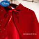 Disney's new children's shawl performance with skirt, short coat, blouse, student waistcoat, sun protection, girl, 8 to 12 years old, one size fits all, burgundy