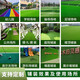 Fake lawn simulated artificial turf plastic green carpet rooftop balcony roof sun room villa courtyard outdoor 2.5cm thickened extra dense spring grass 1.5m wide 6m long manual cutting