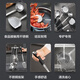 SUPOR uncoated iron pot wok frying pan set frying pan 304 stainless steel stew steamer soup pot pressure cooker stir-fry + fry + soup + steam + spatula + knife 6-piece set